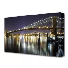 Картина на холсте "Бруклинский мост" 60*100 см 3674929