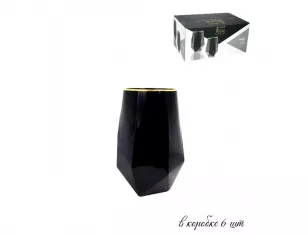 Набор стаканов 6 шт.*700 мл, черн., выс., п/у. (х4) (арт.121-009)
