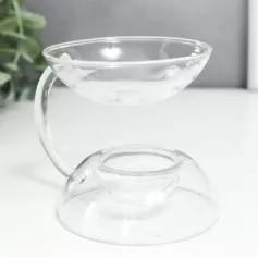 Аромалампа "Чаша. Магия" 10х9 см, стекло 7602023