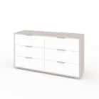 ЛАРС-6-1400 (белый (легкий шелк), ручка СА-6, цвет - металлик) - фото 1 - миниатюра