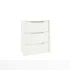 БЛОК ЯЩИКОВ ДЛЯ СЕКЦИИ 568*354 ММ (3 ЯЩ.) РАСКОМПЛЕКТ (450) (белый шагрень) - фото 2 - миниатюра