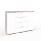 ЛАРС-4.2 (либерти (тиснение дуб)/ручка СА-6, цвет - черный) - фото 1 - миниатюра