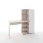 ТАНДЕМ 2 (корпус ясень светлый/ фасад белый легкий шелк) - фото 2 - миниатюра