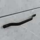 РУЧКА-СКОБА LS 043 ЧЕРНЫЙ МАТОВЫЙ (ПЕРО ОАЗИС/ВИЖН) - фото 2 - миниатюра