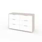 ЛАРС-6-1200 (либерти (тиснение дуб)/ручка СА-6, цвет - черный) - фото 1 - миниатюра