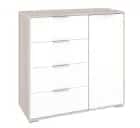 ЛАРС-4.1 (либерти (тиснение дуб)/ручка СА-6, цвет - черный) - фото 1 - миниатюра