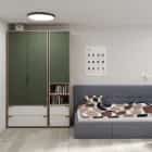 ЛЕО (Гикори джексон/Белый матовый/Дымчатый зеленый) - фото 2 - миниатюра