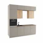 ВИКТОРИЯ-2 (кашемир/дуб крафт золотой/стол-ца 26 мм дуб вотан (цельная)) - фото 1 - миниатюра