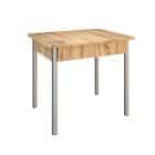 МОДЕРН-2 (МЕТАЛЛ Алюминий Хром/ЛДСП Дуб Вотан (0000/0157))) - фото 1 - миниатюра