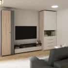 МИНИ ЛАЙТ (Дуб золотой крафт/серый графит) - фото 2 - миниатюра