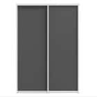 ОРИОН (ЛДСП) (графит/профиль С хром) - фото 1 - миниатюра