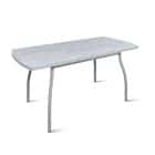 ГРАНД.4 (столешница: цемент/каркас:алюминий (светло-серый)) - фото 1 - миниатюра