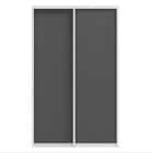 ОРИОН (ЛДСП) (графит/профиль С хром) - фото 1 - миниатюра