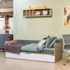 ЛЕО (Гикори джексон/Белый матовый/Дымчатый зеленый) - фото 3 - миниатюра