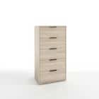 ЛАРС-5 (либерти (тиснение дуб)/ручка СА-1, цвет - черный) - фото 2 - миниатюра