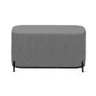 НИКА (Текстиль BRAVO cloud (серый букле), Цвет краски: Черный муар мат. RAL 9005) - фото 2 - миниатюра