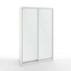 ОПТИМУС (белый шагрень/хром) - фото 1 - миниатюра