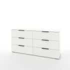 ОСЛО (OSLO) -1400 (белый шагрень/ ручка СА-1, цвет - черный) - фото 1 - миниатюра