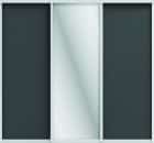 ОРИОН (ЗЕРКАЛО/ЛДСП) (графит/профиль С хром) - фото 1 - миниатюра