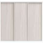 ОРИОН (ЛДСП) (ясень светлый/профиль С хром) - фото 1 - миниатюра