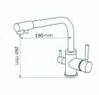 EMAR ECB-3003 PVD, СМЕСИТЕЛЬ (Золото (PVD Nano Golden)) - фото 2 - миниатюра