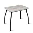 ГРАНД.4 (столешница: лофт/каркас: Черная матовая (муар)) - фото 1 - миниатюра