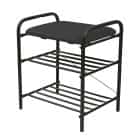 БАНКЕТКА (АРТ. Б1) (440*330*500ММ) (черный/матовый черный) - фото 1 - миниатюра