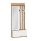 СТОУБИ (дуб крафт золотой/глянец белый) - фото 1 - миниатюра