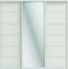 СТИВ (ЗЕРКАЛО/ЛДСП) (тэффи/профиль С хром) - фото 1 - миниатюра