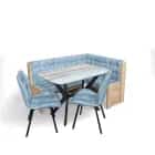 КВАДРО (дуб сонома/велюр лагуна) - фото 4 - миниатюра