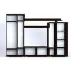 БАРСЕЛОНА (анкор темный/белый глянец) - фото 2 - миниатюра