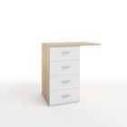 ИМИДЖ (дуб сонома/белый шагрень) - фото 1 - миниатюра