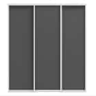 ОРИОН (ЛДСП) (графит/профиль С хром) - фото 1 - миниатюра