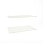 ПОЛКА 765*439 (ДЛЯ ШКАФОВ 600) 2 ШТ В КОМПЛ. (белый шагрень) - фото 1 - миниатюра