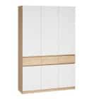 СТОУБИ (дуб крафт золотой/глянец белый) - фото 1 - миниатюра