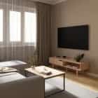 ТУМБА ТВ (АРТ. 6-56011) 1400Х420Х400ММ (Дуб крафт золотой) - фото 2 - миниатюра