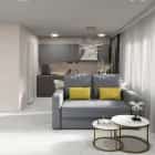 ВЕГА (золото/стекло белый мрамор) - фото 2 - миниатюра