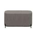 НИКА (Текстиль BRAVO cocoa (какао букле), Цвет краски: Черный муар мат. RAL 9005) - фото 2 - миниатюра