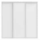 ОРИОН (ЛДСП) (белый шагрень/профиль С хром) - фото 1 - миниатюра