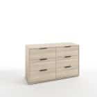 ЛАРС-6-1200 (либерти (тиснение дуб)/ручка СА-6, цвет - черный) - фото 1 - миниатюра