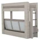 ДИВАН-КРОВАТЬ 2-Х ЯРУСНАЯ (1160*1860/790*1890) С ВЕРХНИМ МАТРАЦЕМ (NEW) (Модерно 11/Ясень светлый) - фото 4 - миниатюра