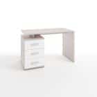 РУАН МАЛЫЙ (корпус ясень светлый/ фасад белый легкий шелк) - фото 1 - миниатюра