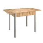 МОДЕРН-2 (МЕТАЛЛ Алюминий Хром/ЛДСП Дуб Вотан (0000/0157))) - фото 2 - миниатюра