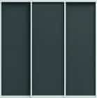 ОРИОН (ЛДСП) (графит/профиль С хром) - фото 3 - миниатюра