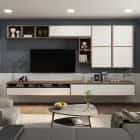 ЭЛЕКТРА (Вяз дымчатый/Белый) - фото 2 - миниатюра