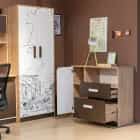 АРАБИКА (дуб ривьера/белый - коричневый (арабика)) - фото 3 - миниатюра