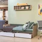 ЛЕО (Гикори джексон/Белый матовый/Дымчатый зеленый) - фото 4 - миниатюра