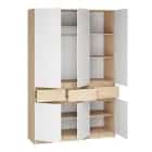 СТОУБИ (дуб крафт золотой/глянец белый) - фото 2 - миниатюра