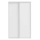 ОРИОН (ЛДСП) (белый шагрень/профиль С хром) - фото 1 - миниатюра