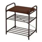 БАНКЕТКА (АРТ. Б1) (440*330*500ММ) (коричневый/коричневый) - фото 1 - миниатюра